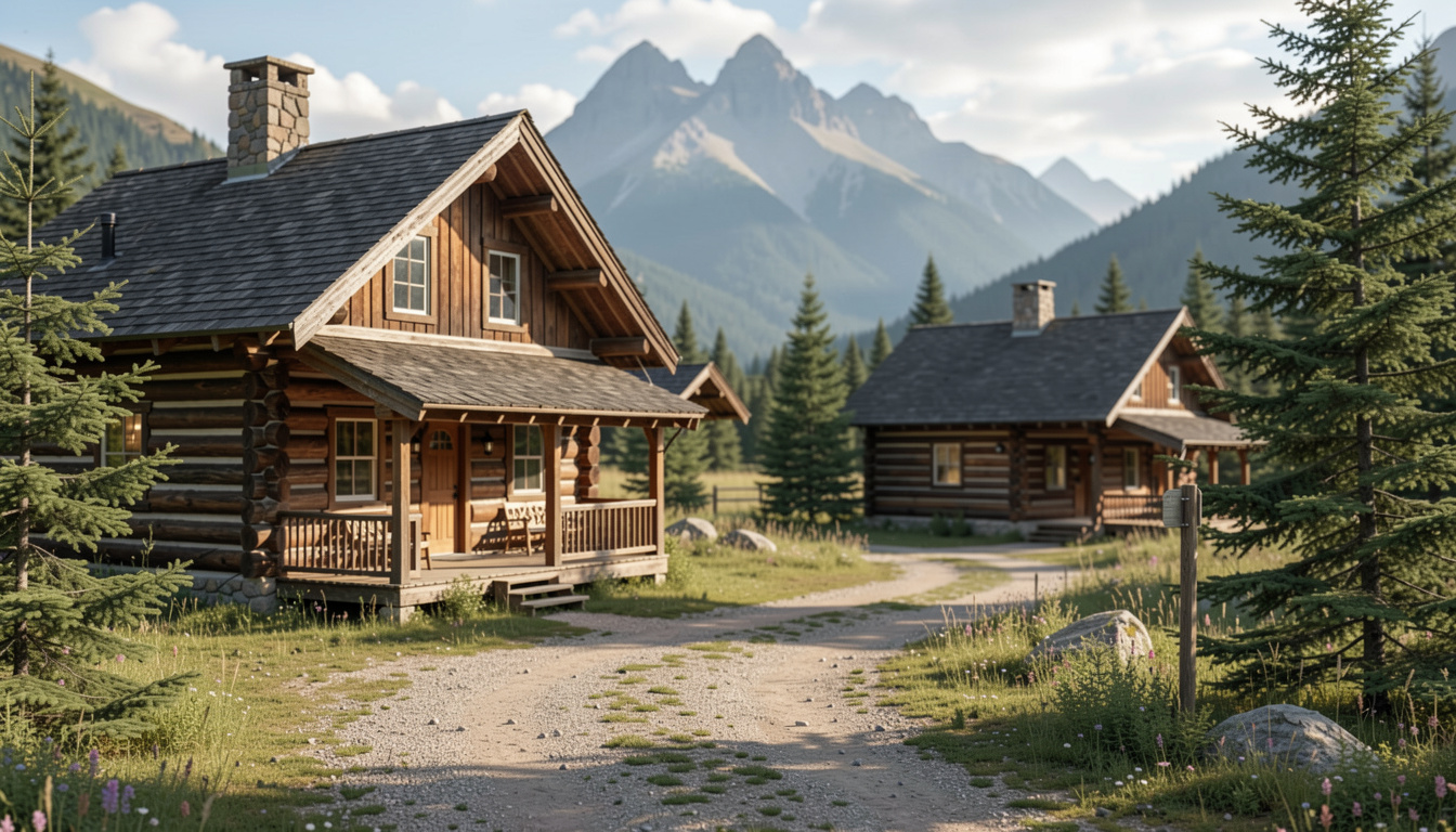 Mountain cabin stays
